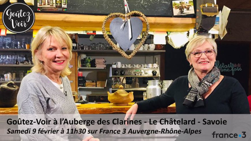 ÉMISSION « GOUTER VOIR » FRANCE 3 AUVERGNE RHÔNE-ALPES